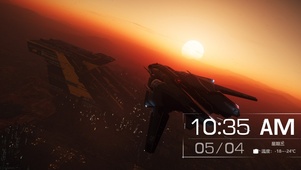 4k高清科幻飞船