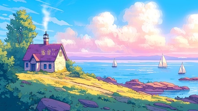 多巴胺海边小屋