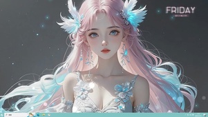 美丽的天使族圣女