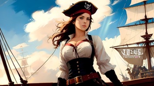 美女海盗