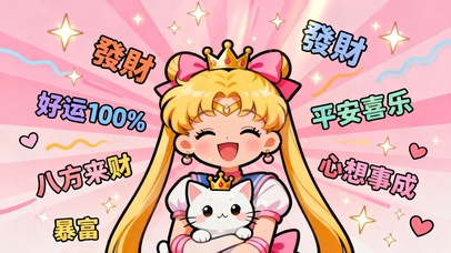 美少女战士祝福