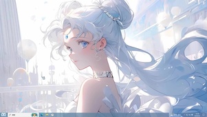 白发贵族月野兔