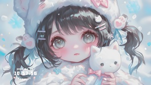 可爱女孩