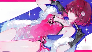 有马加奈-4k旗袍少女