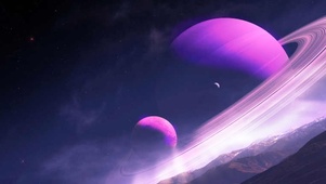 暗夜星空