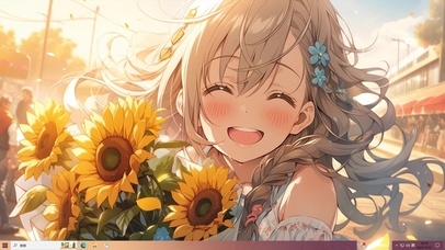 爱笑的女孩运气不会太差哟 