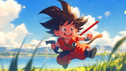 可爱开心小悟空