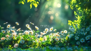 清新小雏菊
