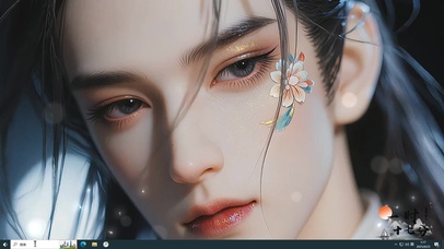 古风花美男之深邃眼瞳