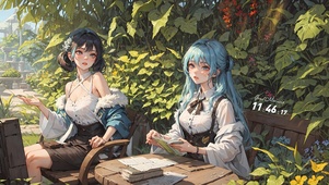 4k可爱小女孩