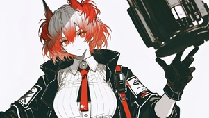 古早黑白风格少女-菲亚梅塔