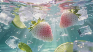 甜蜜清凉解暑桌面