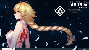 长发少女 天使 唯美 治愈