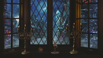 冬夜窗外的霍格莫德 音乐