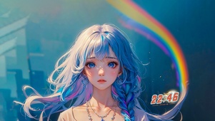 长发美少女4K高清壁纸