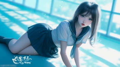 她的眼神如同璀璨的宝石