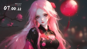 桃花夜漫天