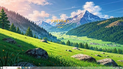 清幽山谷—【主题桌面】