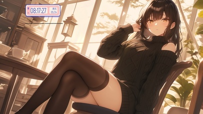 粉黛未施，天然丽质