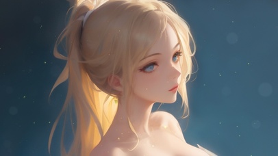 4K清纯金发美少女