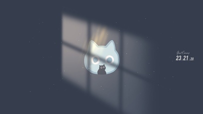 窗内的猫猫 壁纸