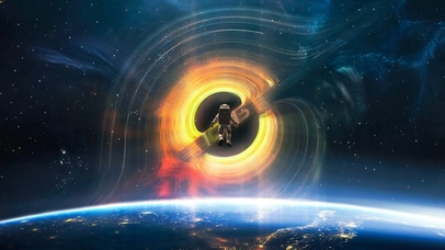 4K唯美宇宙太空人宇航员