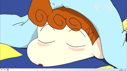 蜡笔小新小葵睡觉