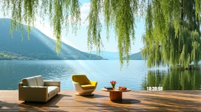 春风轻拂杨柳岸