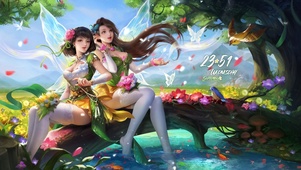 古风双子姐妹
