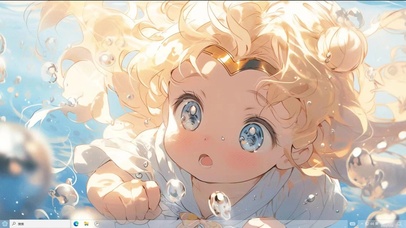 美少女的幼时潜水