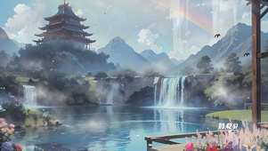 古风山水