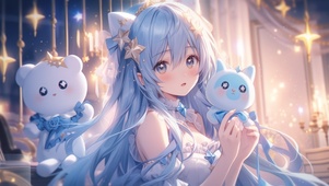 4K 超级无敌可爱猫咪少女