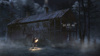 森林寂静小屋