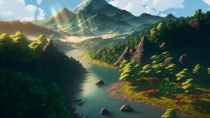 有山还有水