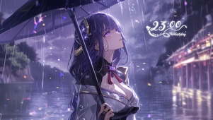 雷电将军丨慕雨绵绵丨