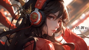 国潮古典美女