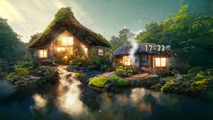 湖边护眼小屋