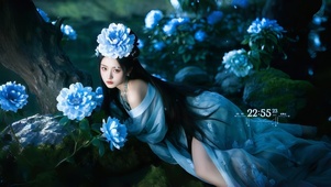  绝色古风山海经绝世美女