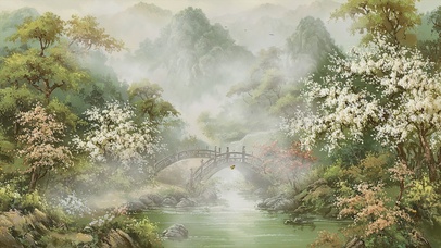 被绿意拥抱的时光