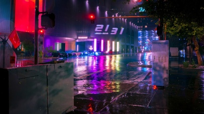 热门霓虹街道动态桌面壁纸图片 热门动态壁纸下载 元气壁纸