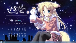 静谧雪夜
