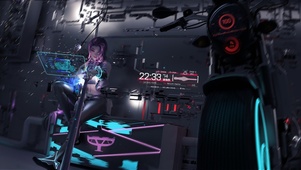 4K炫酷少女