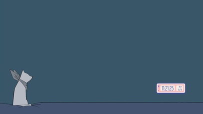 4K极简猫咪壁纸