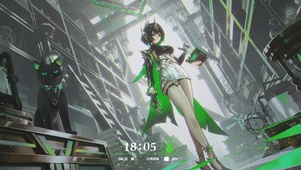 奈芙儿(桌面时钟版)