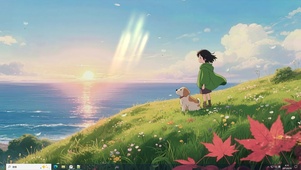 海色融情-桌面主题