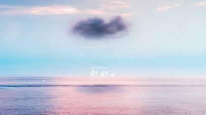 2K 唯美清新大海与乌云