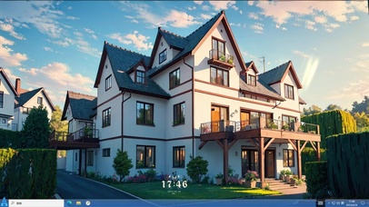 小镇风光主题壁纸