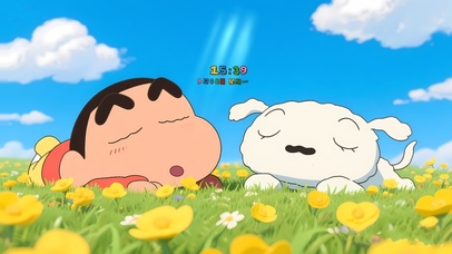 治愈蜡笔小新和小白	