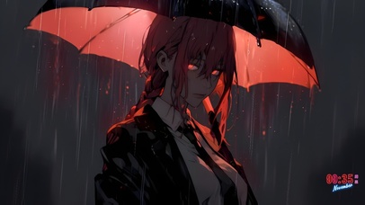 4K 雨夜勾魂 伞下的玛奇玛