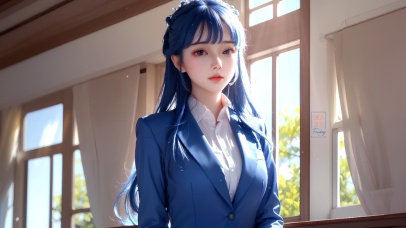 西装女孩